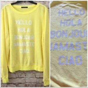 Wildfox sweater sz. L